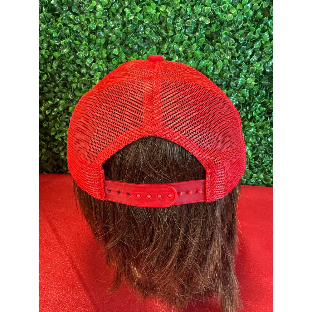She's From Texas I Can Tell Vibes Hat Company Red White Snapback Ella Langley - Picture 4 of 9